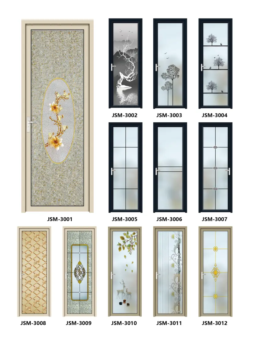 JSM Decorative Glass Collection 3001–3012